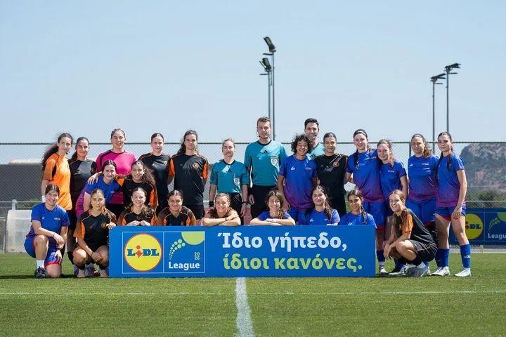 "Ίδιο γήπεδο, ίδιοι κανόνες": To Lidl League δείχνει τον δρόμο για το ποδόσφαιρο γυναικών
