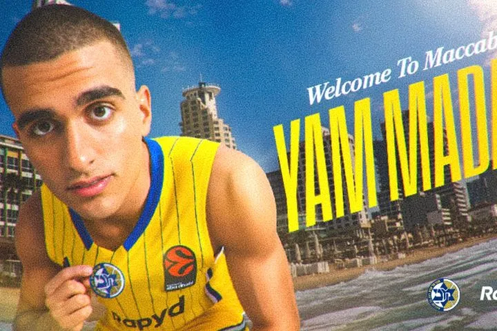 Ο Γιαμ Μάνταρ στη Μακάμπι Τελ Αβίβ
