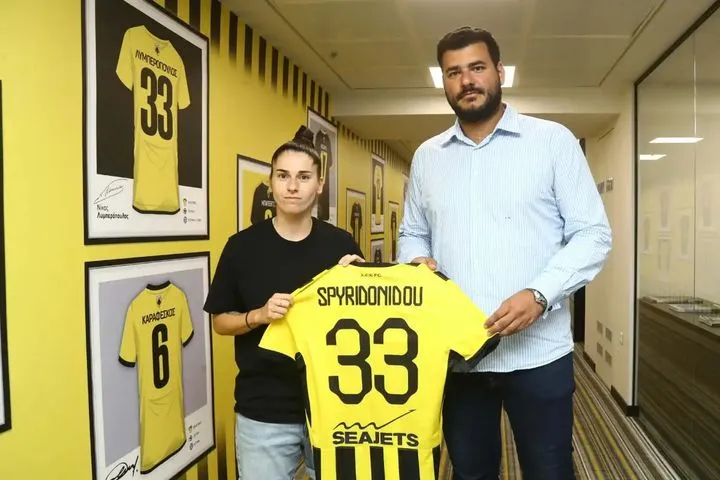 Στην ΑΕΚ η Αναστασία Σπυριδωνίδου