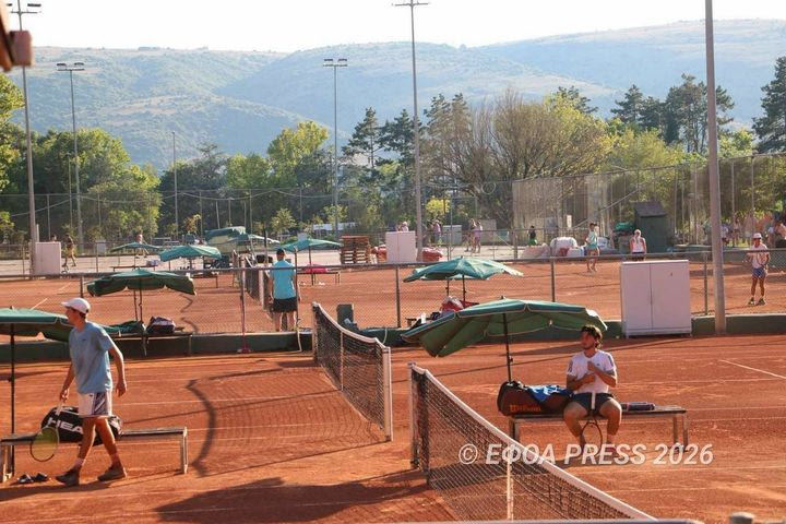 World Tennis Tour J60 Ioannina: Σε εξέλιξη το διεθνές τουρνουά στα Ιωάννινα