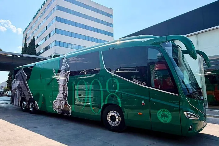 Το νέο, υπερσύγχρονο λεωφορείο Volvo Irizar i8 της ΠΑΕ Παναθηναϊκός -Δείτε τις φωτογραφίες