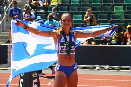 Εντυπωσιακή η Ελένη Ιακωβάκη πήρε το χάλκινο μετάλλιο στα 400μ εμπόδια, με πανελλήνιο ρεκόρ