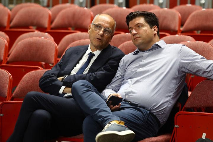 O Βαγγέλης Λιόλιος στο πλευρό της Εθνικής Ελλάδας στο κρίσιμο ματς με την Ουκρανία
