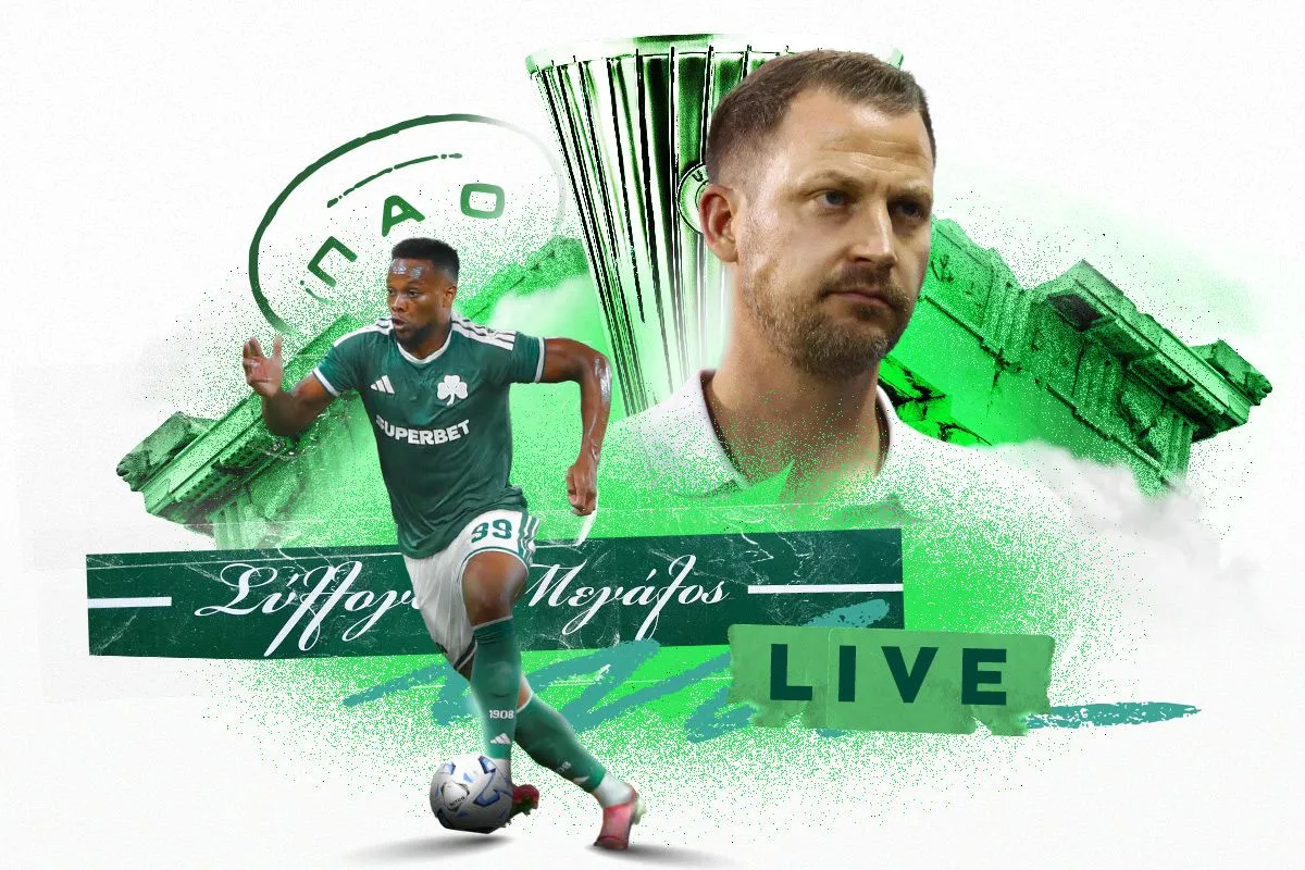 LIVE η κλήρωση του Παναθηναϊκού στη League Phase του Conference League