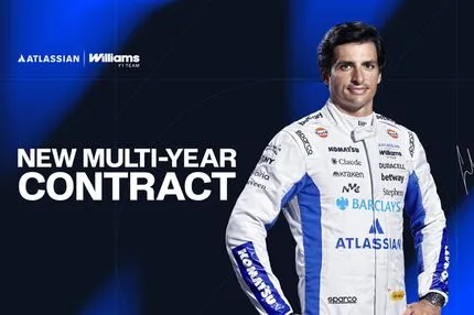 H Williams ανακοίνωσε το νέο της πολυτελές συμβόλαιο με τον Κάρλος Σάινθ