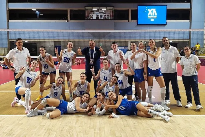 Κόσοβο – Ελλάδα 0-3: Νικηφόρα πρεμιέρα για την Εθνική βόλεϊ γυναικών στους Μεσογειακούς Αγώνες