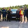 Ένα Maxus T60 Max με πυροσβεστική υπερκατασκευή στη μάχη με τις πρόσφατες πυρκαγιές