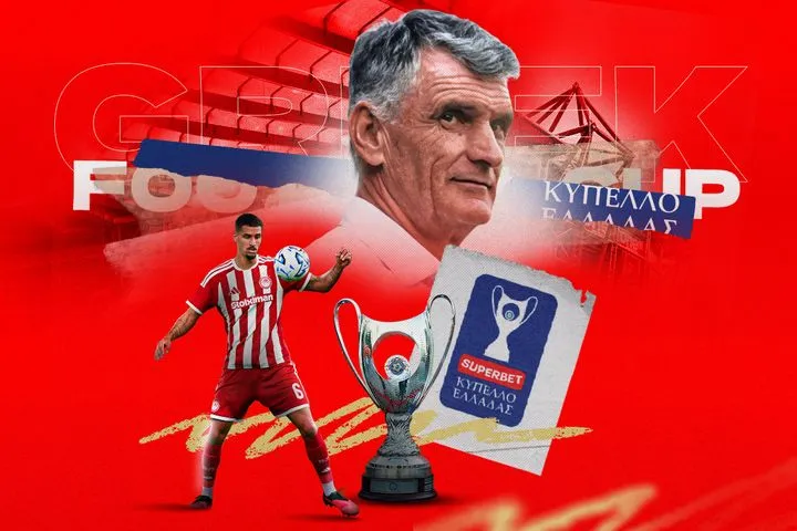 Το πρόγραμμα του Ολυμπιακού στη League Phase του Superbet Κυπέλλου Ελλάδας
