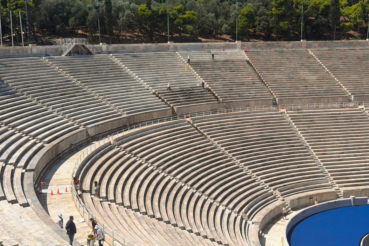 Το Παναθηναϊκό Στάδιο αλλάζει όψη και λάμπει περισσότερο                                          Το Παναθηναϊκό Στάδιο αλλάζει όψη και λάμπει περισσότερο