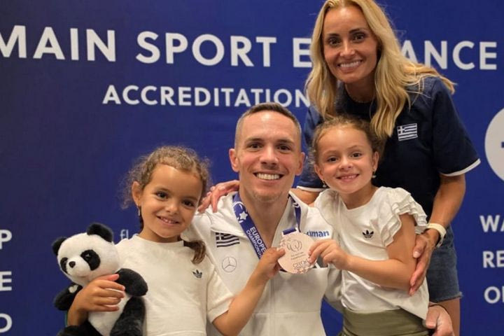 Η αντίδραση του Πετρούνια μετά το χάλκινο μετάλλιο στο Ευρωπαϊκό πρωτάθλημα