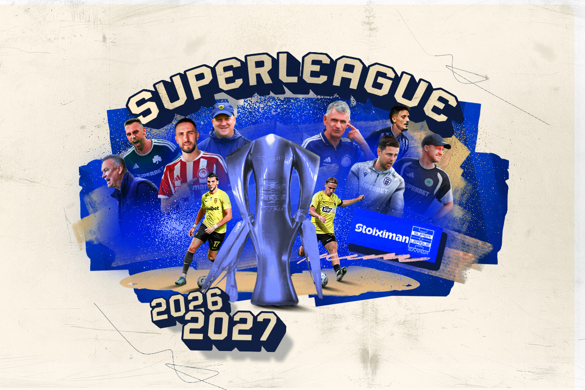 Ο απόλυτος οδηγός της Stoiximan Super League 2026-27: Οι προπονητές, τα αστέρια, οι καλύτερες μεταγραφές και το πρόγραμμα                                          Ο απόλυτος οδηγός της Stoiximan Super League 2026-27: Οι προπονητές, τα αστέρια, οι καλύτερες μεταγραφές και το πρόγραμμα