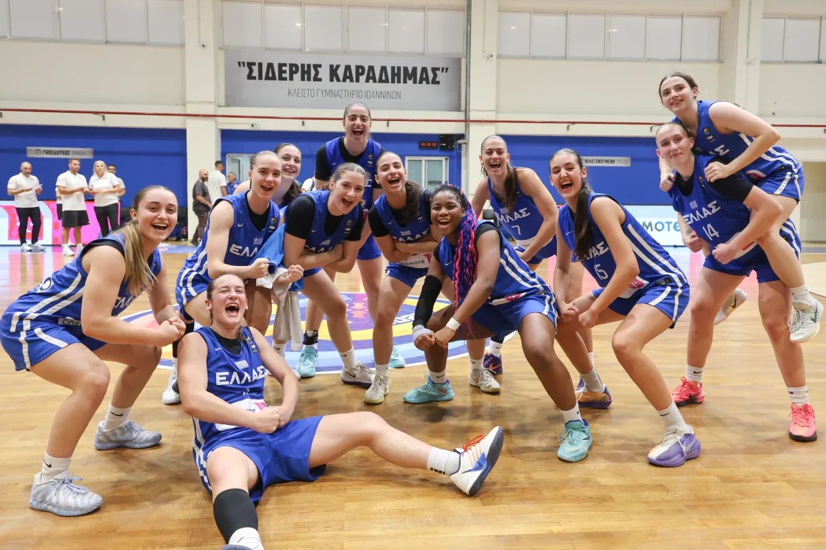 LIVE Streaming η αναμέτρηση της Εθνικής Κορασίδων απέναντι στη Δανία για τη Β’ κατηγορία του EuroBasket U16