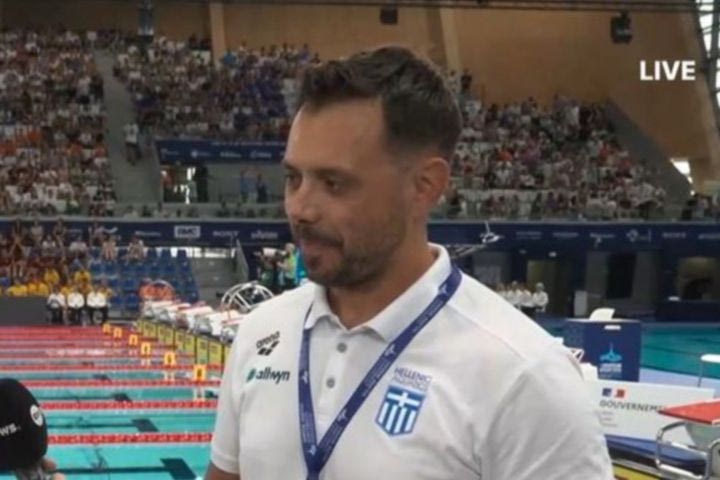 Ο προπονητής του Σίσκου, Στέφανος Ζαφειριάδης για τον αθλητή του: "Ο Απόστολος είναι ένας γίγαντας στο 1.75"