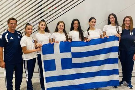 H Εθνική Ομάδα Ανσάμπλ για το 42ο Παγκόσμιο Πρωτάθλημα Ρυθμικής Γυμναστικής