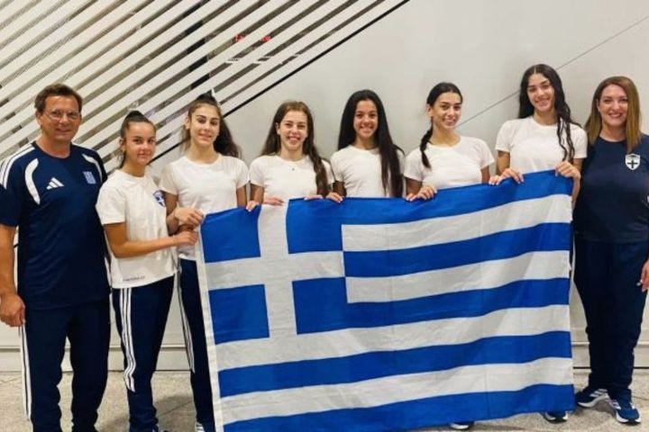 H Εθνική Ομάδα Ανσάμπλ για το 42ο Παγκόσμιο Πρωτάθλημα Ρυθμικής Γυμναστικής