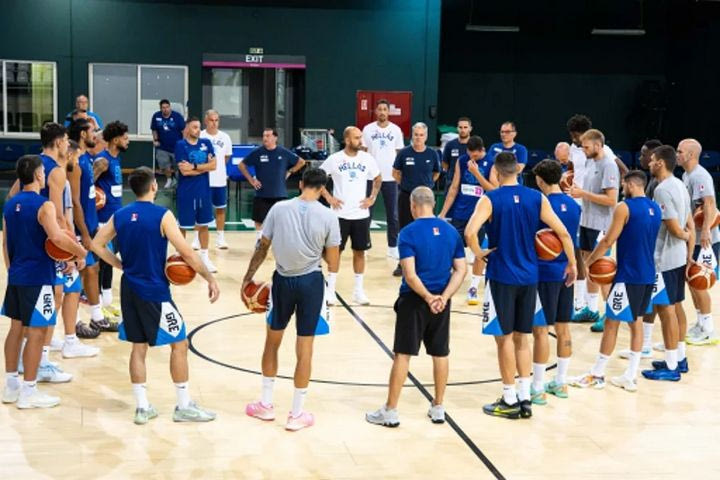 Ξεκίνησε η προετοιμασίας της Εθνικής Ανδρών για τους αγώνες με Ουκρανία και Ισπανία - Εκτός ο Ρογκαβόπουλος