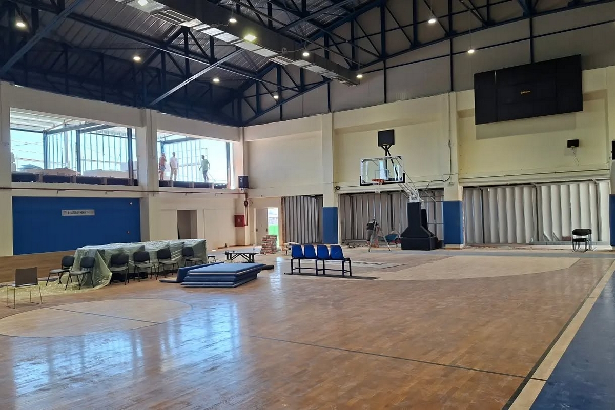 Προχωράει η αναβάθμιση στο κλειστό των Ιωαννίνων που θα στεγάσει τον Βίκο στην πρώτη σεζόν του στην Stoiximan GBL                                          Προχωράει η αναβάθμιση στο κλειστό των Ιωαννίνων που θα στεγάσει τον Βίκο στην πρώτη σεζόν του στην Stoiximan GBL
