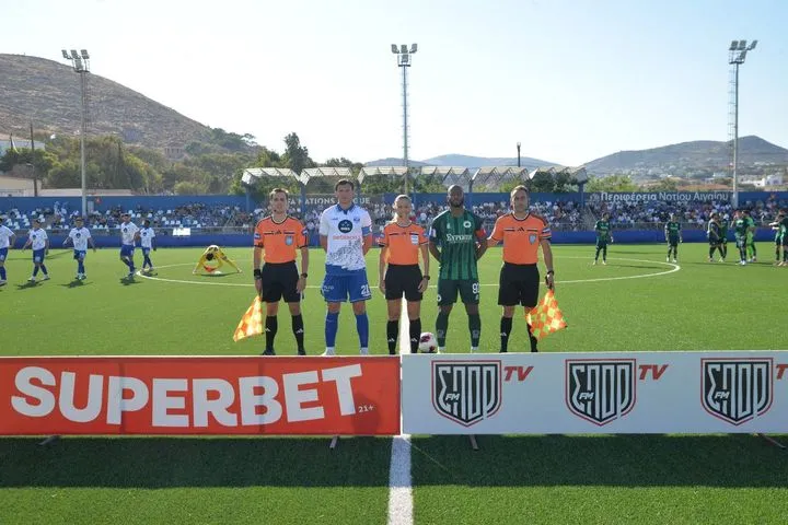 LIVE Streaming το παιχνίδι της Ελλάς Σύρου με τη Μαρκό για την πρόκριση στη League Phase του Superbet Κυπέλλου Ελλάδας