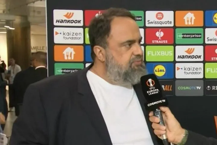 Αποκαλυπτικός Βαγγέλης Μαρινάκης: “Πάμε να πάρουμε το Europa League, ο Ολυμπιακός δεν μπορεί να παίζει με γιόμες και σέντρες”