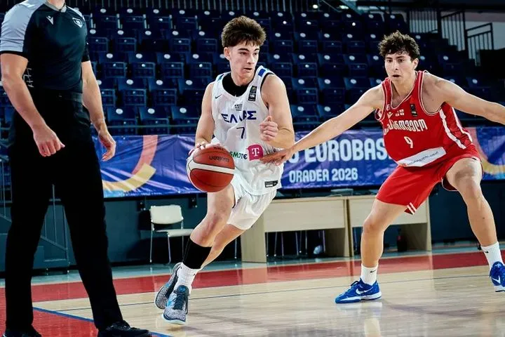 Ελλάδα – Γεωργία 86-63: Πρώτη νίκη για την Εθνική Παίδων στο EuroBasket U16 με Χριστοδούλου, Σπανούλη και Μπάρλο σε πρώτο πλάνο