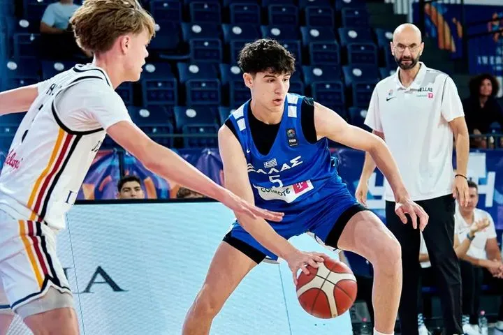 Γερμανία – Ελλάδα 85-77: Ήττα και 6η θέση για την Εθνική Παίδων στο EuroBasket U16