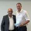 Stoiximan GBL: Μελής και Ρεντζιάς υποδέχθηκαν τον πρόεδρο της Κυπριακής Ομοσπονδίας Καλαθοσφαίρισης