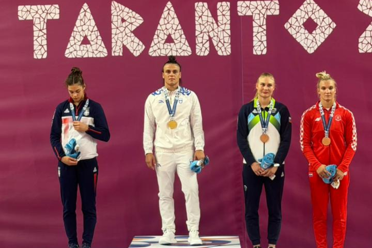 Aσταμάτητη στους Μεσογειακούς Αγώνες η Ελισάβετ Τελτσίδου πήρε το χρυσό                                          Aσταμάτητη στους Μεσογειακούς Αγώνες η Ελισάβετ Τελτσίδου πήρε το χρυσό