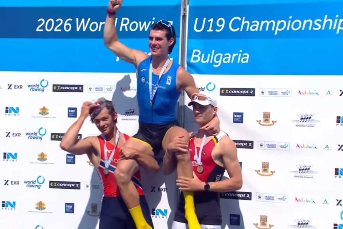 Παγκόσμιος Πρωταθλητής εφήβων στην κωπηλασία ο Ιάσονας Μουσελίμης - Χάλκινο η Μουρατίδου                                          Παγκόσμιος Πρωταθλητής εφήβων στην κωπηλασία ο Ιάσονας Μουσελίμης - Χάλκινο η Μουρατίδου