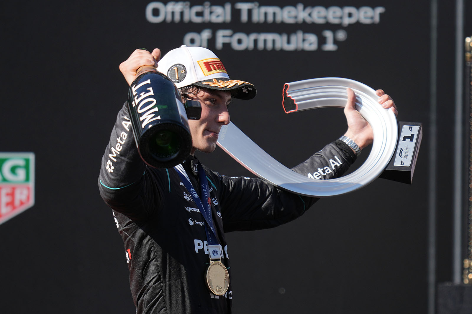 Η βαθμολογία της F1 μετά τη νίκη του Αντονέλι στη Μαδρίτη                                          Η βαθμολογία της F1 μετά τη νίκη του Αντονέλι στη Μαδρίτη