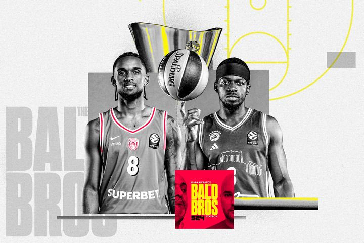 Bald Brothers: Τα Power Rankings της EuroLeague: Άλλος Ολυμπιακό, άλλος Παναθηναϊκό