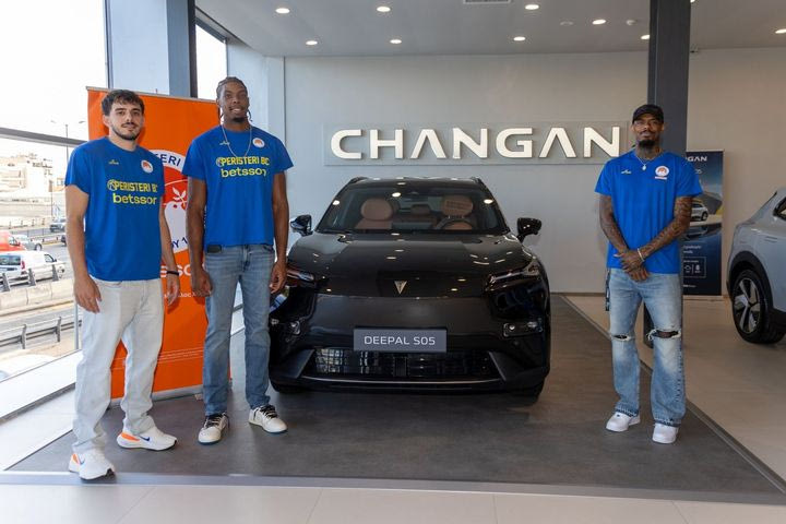 H Changan “παίζει μπάσκετ” με το Περιστέρι