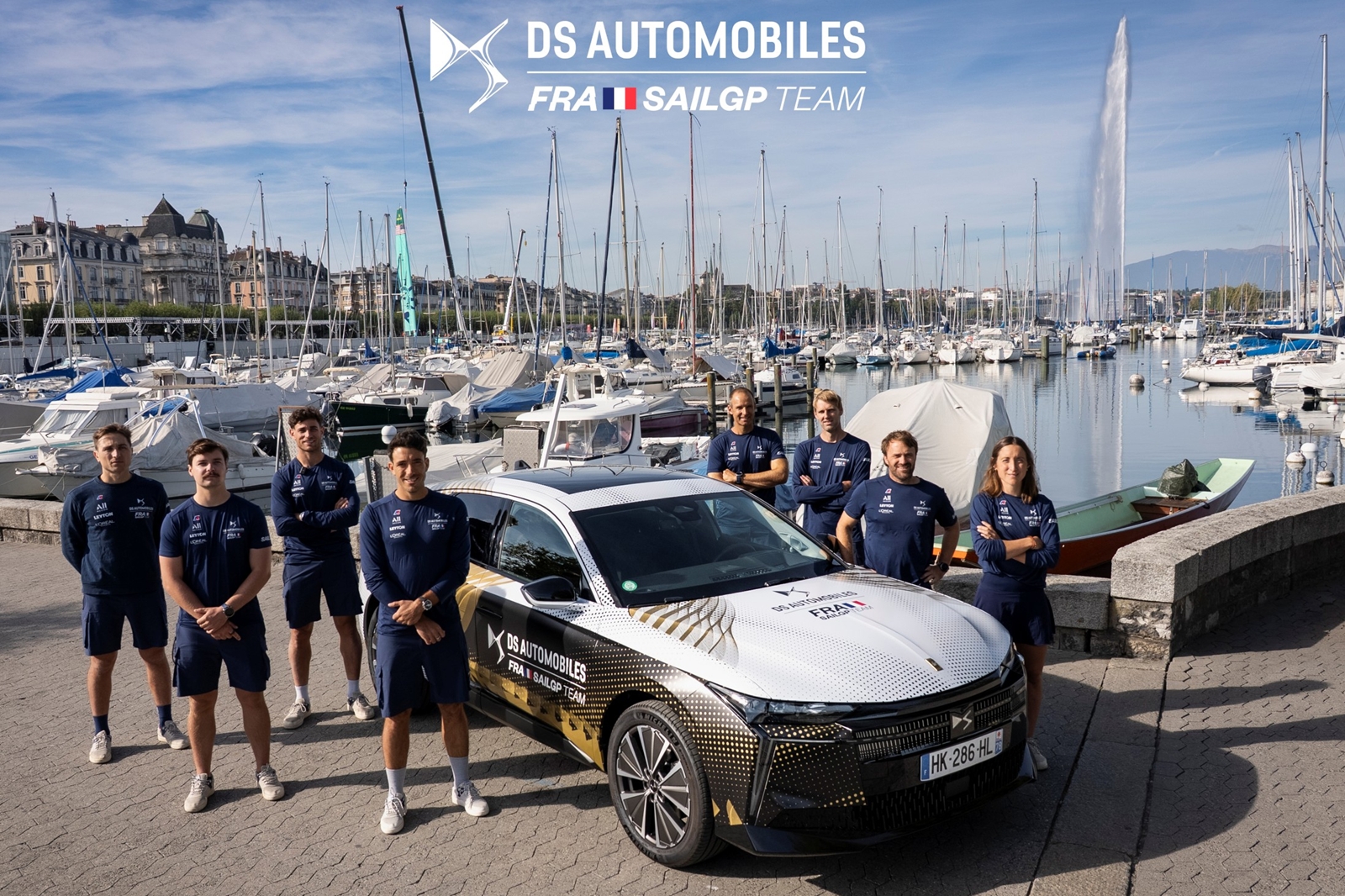 Ένα ξεχωριστό DS Nο4 στα χρώματα της SailGP Team France                                          Ένα ξεχωριστό DS Nο4 στα χρώματα της SailGP Team France