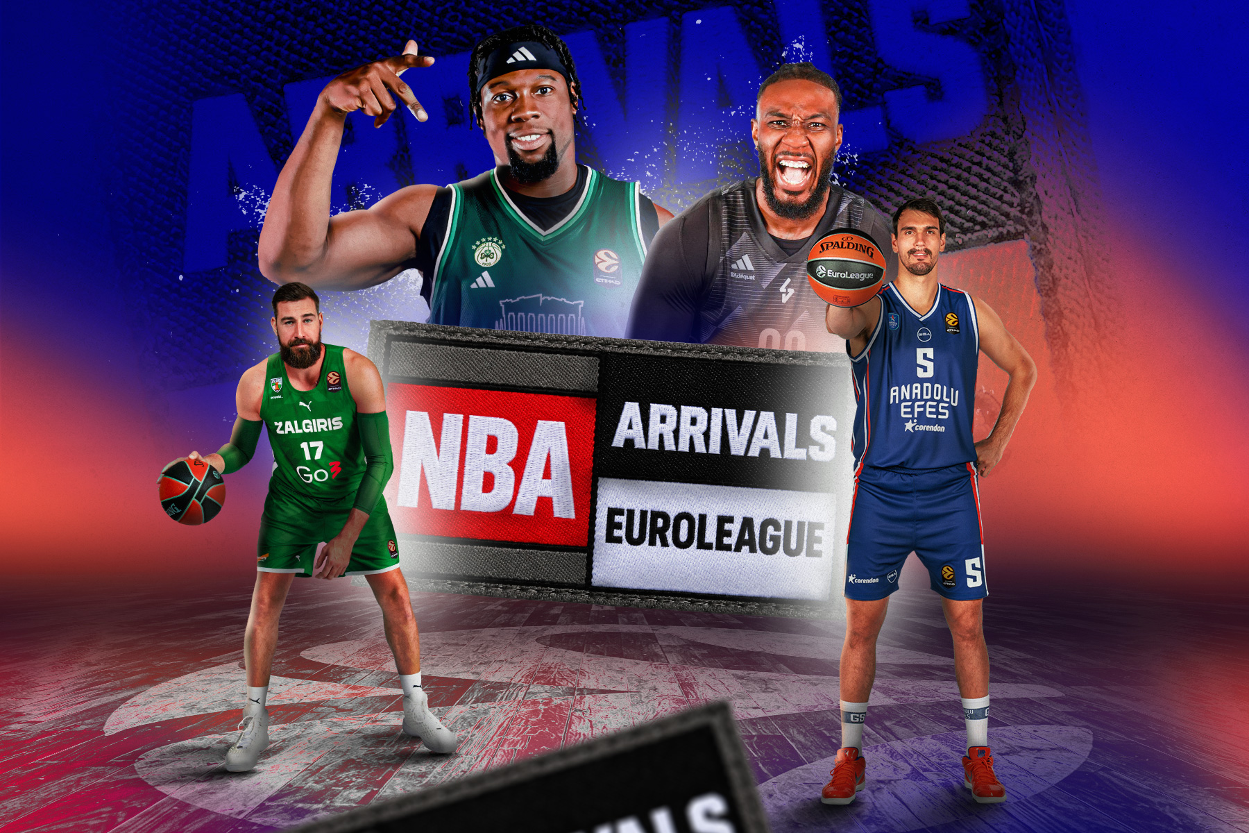 Από το NBA με αγάπη: Δέκα παίκτες που μετακόμισαν στην EuroLeague και αξίζει να προσέξουμε                                          Από το NBA με αγάπη: Δέκα παίκτες που μετακόμισαν στην EuroLeague και αξίζει να προσέξουμε