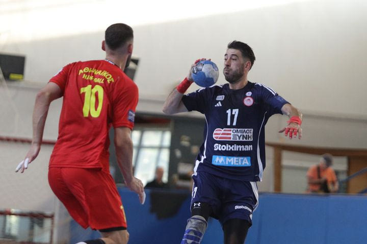 Αθηναϊκός – Ολυμπιακός : Πρεμιέρα στη Handball Premier με το δεξί για τους ερυθρόλευκους