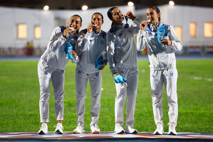 Fantastic four και ασημένιο μετάλλιο στο στίβο στους Μεσογειακούς Αγώνες
