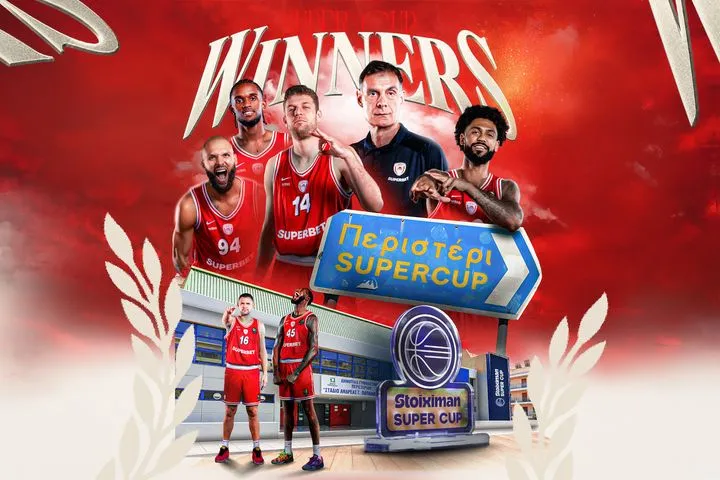 Ολυμπιακός – ΠΑΟΚ 101-96: Άλλο επίπεδο οι Πειραιώτες, πήραν τον πρώτο τους τίτλο στη σεζόν