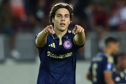 Το γκολ του Σα για το 2-0 του Ολυμπιακού κόντρα στην ΑΕΛ Novibet