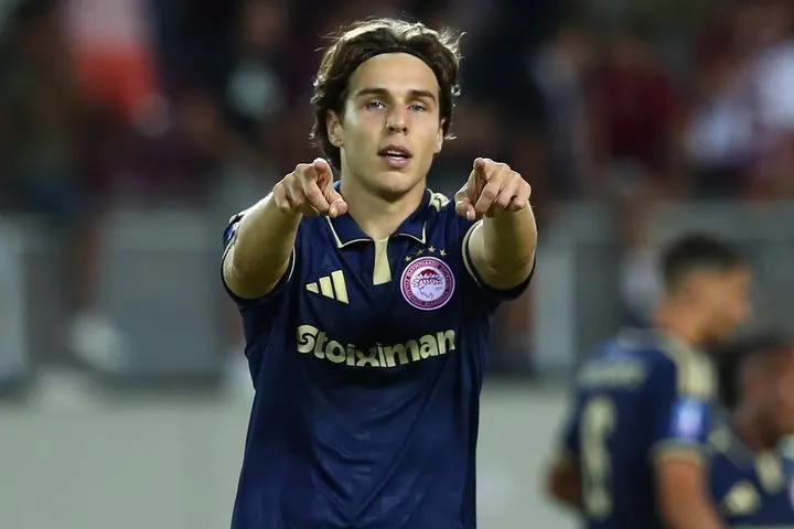 ΑΕΛ Novibet – Ολυμπιακός: Το γκολ του Σα για το 2-0 των ερυθρόλευκων