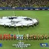 ΑΕΚ – ΛΑΣΚ: Ανατριχίλα στην Allwyn Arena με το σεντόνι και τον ύμνο του Champions League