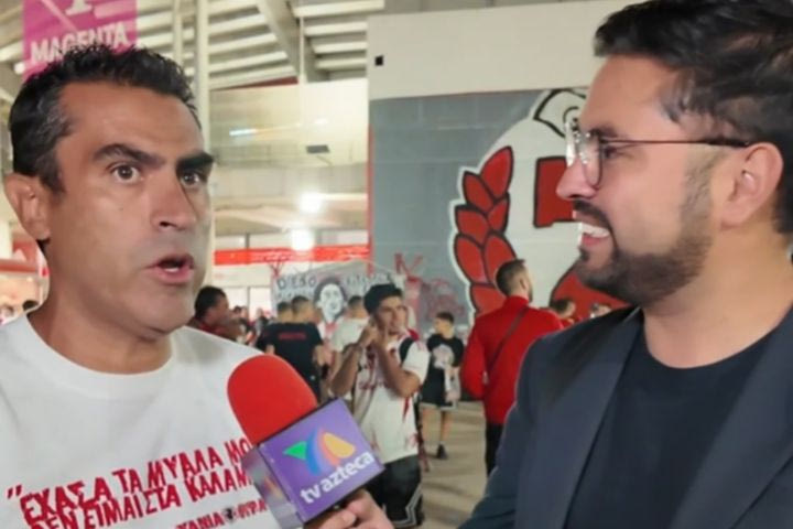 Ολυμπιακός: Λατρεία των Μεξικανών για Καστίγιο έξω από το Καραϊσκάκης πριν τη σέντρα με τη Γιαγκελόνια, μίλησε για τον “Hormiga”