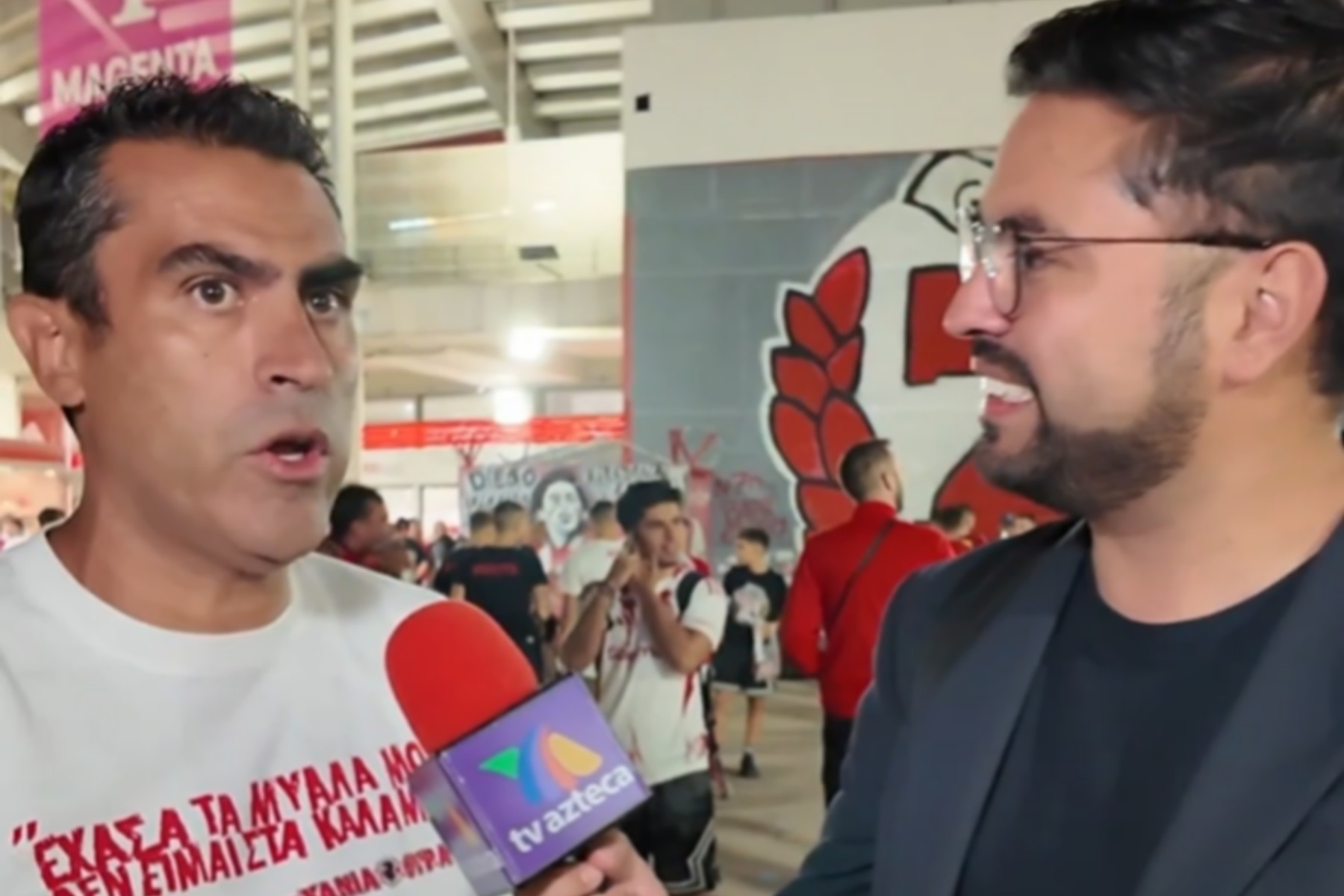 Λατρεία των Μεξικανών για Καστίγιο: Ο πρώην παίκτης του Ολυμπιακού μίλησε για τον "Hormiga" έξω από το Καραϊσκάκης                                          Λατρεία των Μεξικανών για Καστίγιο: Ο πρώην παίκτης του Ολυμπιακού μίλησε για τον "Hormiga" έξω από το Καραϊσκάκης