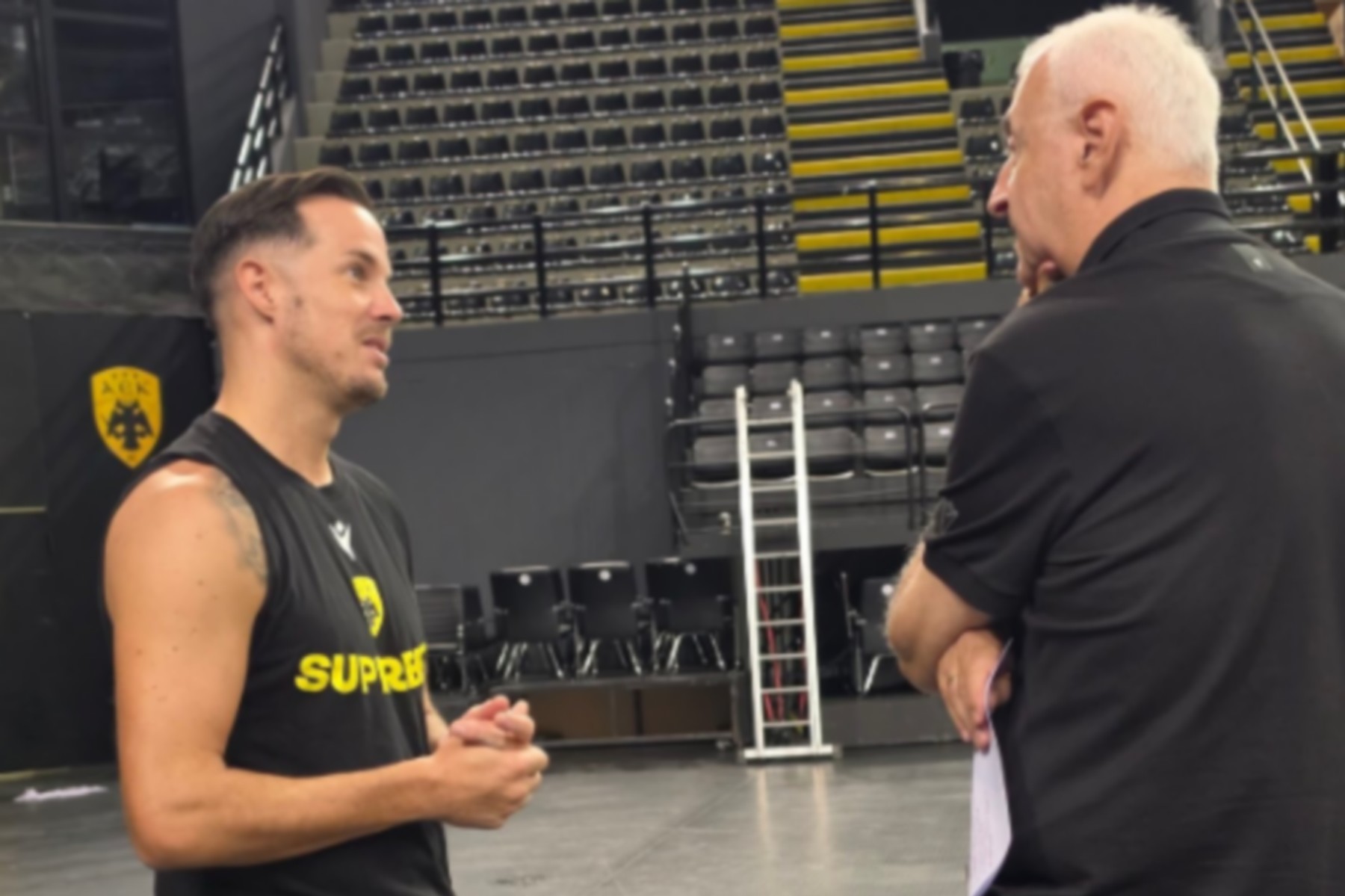 Ο Ερτέλ έκανε την πρώτη του προπόνηση στη SUNEL Arena                                          Ο Ερτέλ έκανε την πρώτη του προπόνηση στη SUNEL Arena