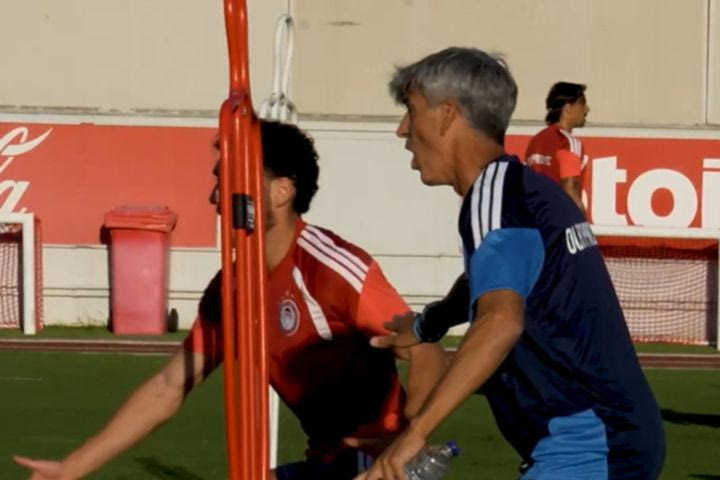 Ολυμπιακός, Ιμανόλ Αλγκουαθίλ: VIDEO από την πρώτη προπόνηση του Βάσκου