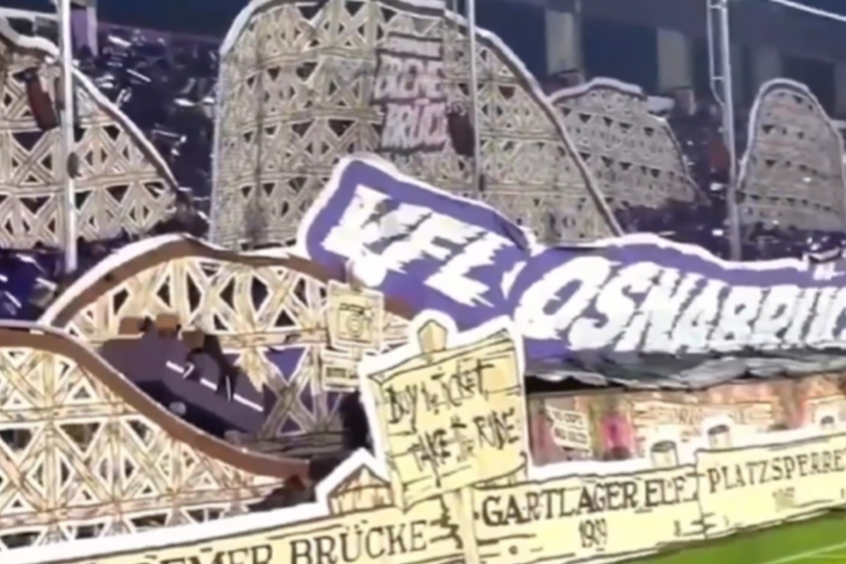 3D roller coaster: Το μυθικό κορεό των οπαδών της Όσναμπρικ στο ματς με την Μπάγερν                                          3D roller coaster: Το μυθικό κορεό των οπαδών της Όσναμπρικ στο ματς με την Μπάγερν