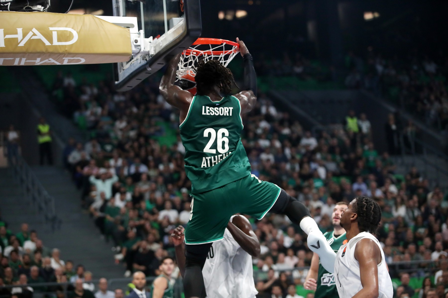 Fast Break NBA στο T-CENTER με τον Λεσόρ να καρφώνει για το Magic Moment στο Παναθηναϊκός - Βιλερμπάν                                          Fast Break NBA στο T-CENTER με τον Λεσόρ να καρφώνει για το Magic Moment στο Παναθηναϊκός - Βιλερμπάν