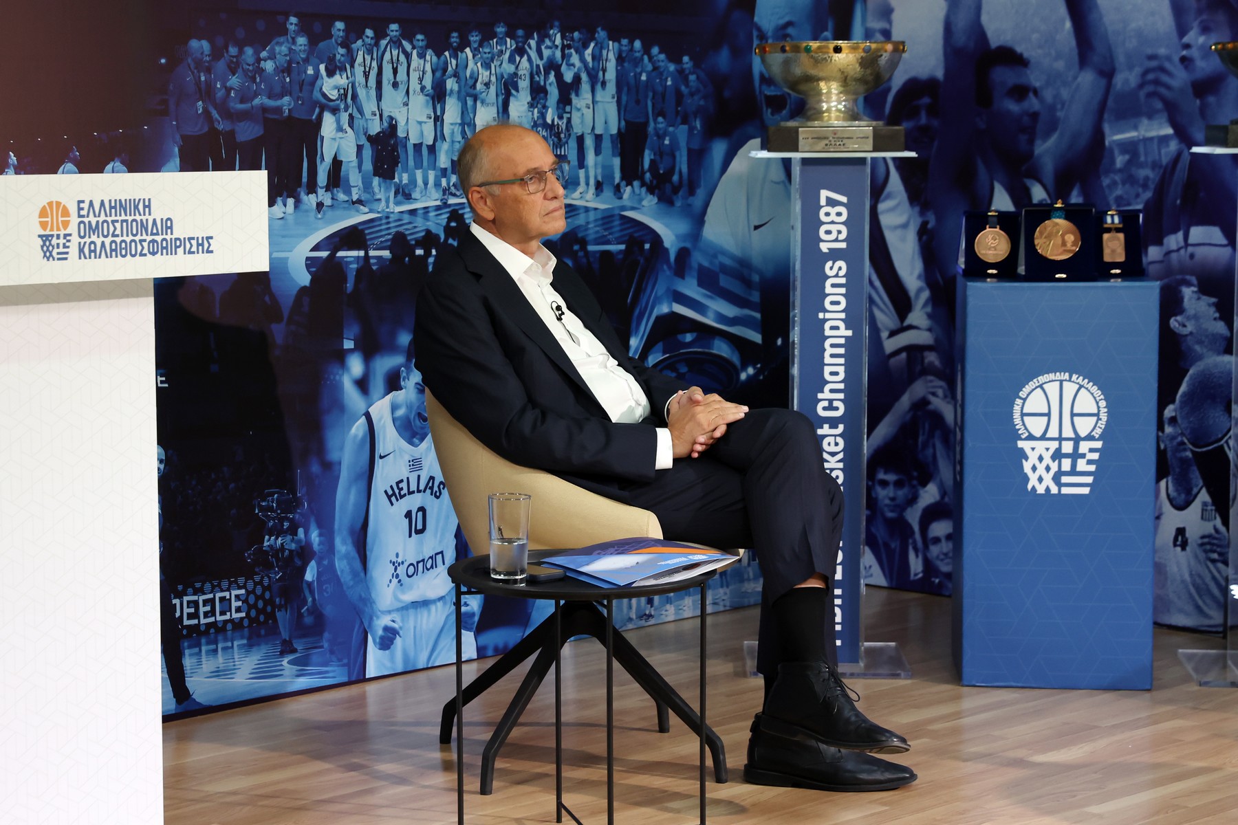 Λιόλιος για όλα: “Δεν φεύγω, ο Αντετοκούνμπο, οι εξελίξεις στη διαιτησία και η Εθνική Ομάδα”