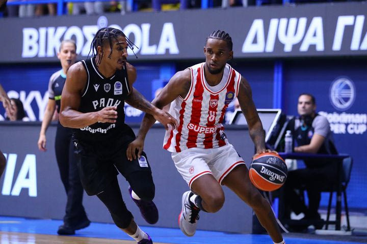 Τα highlights από τη νίκη του Ολυμπιακού επί του ΠΑΟΚ στον τελικό του Stoiximan Super Cup