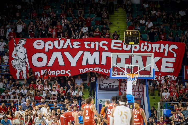 Το ευχαριστώ του Ολυμπιακού στον κόσμο της Λευκωσίας για τη στήριξη