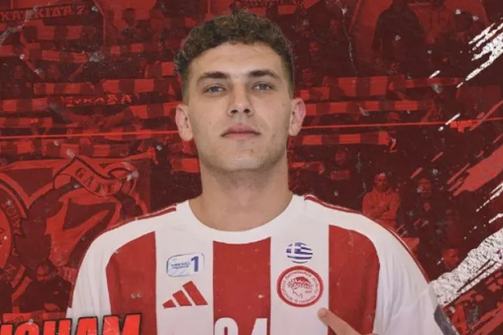 Ο Χισάμ Σαλάχ στον Ολυμπιακό