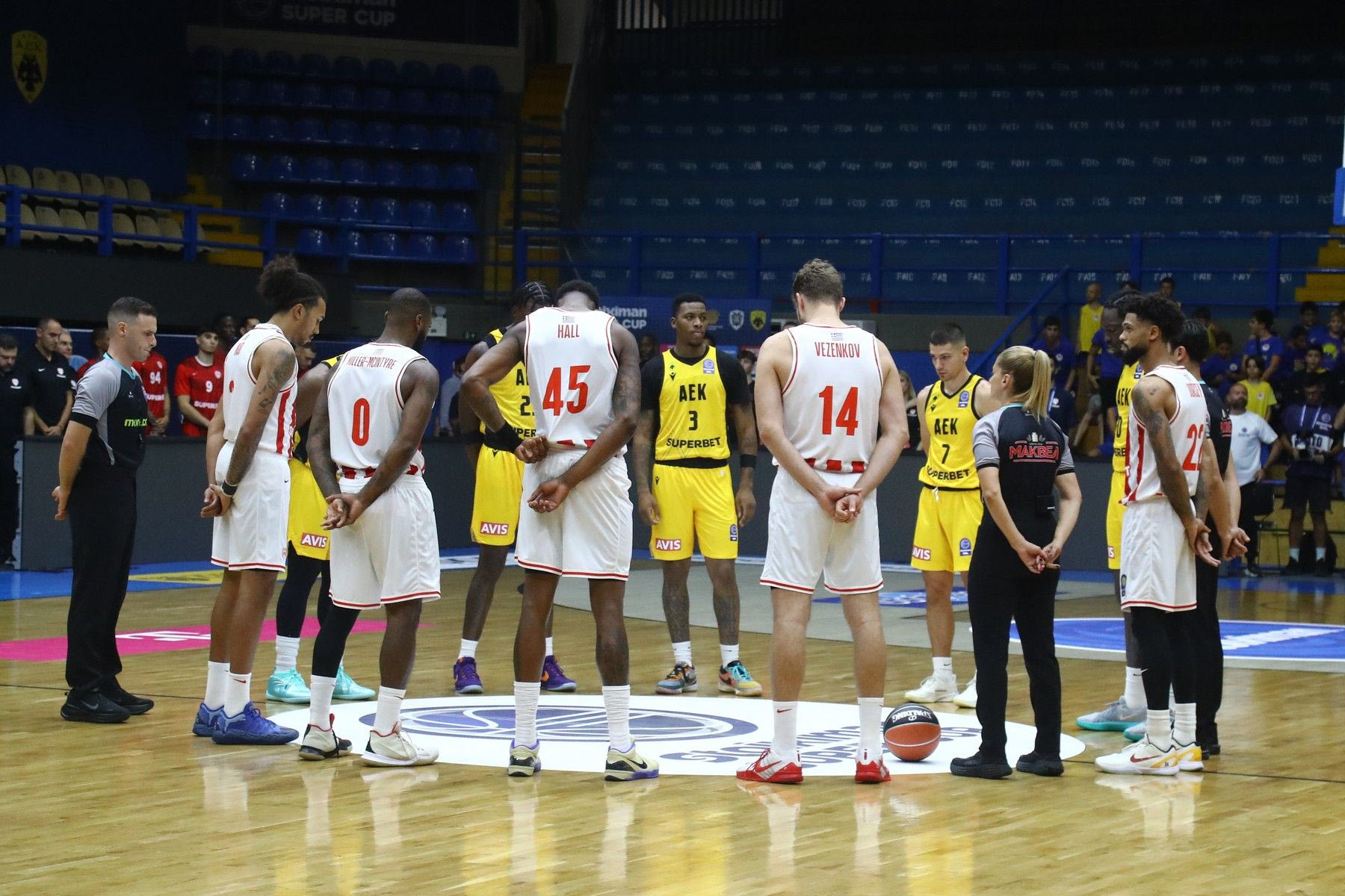 Ενός λεπτού σιγή στον ημιτελικό του Stoiximan Super Cup Ολυμπιακός – ΑΕΚ για τη μνήμη του Σούλη Μαρκόπουλου